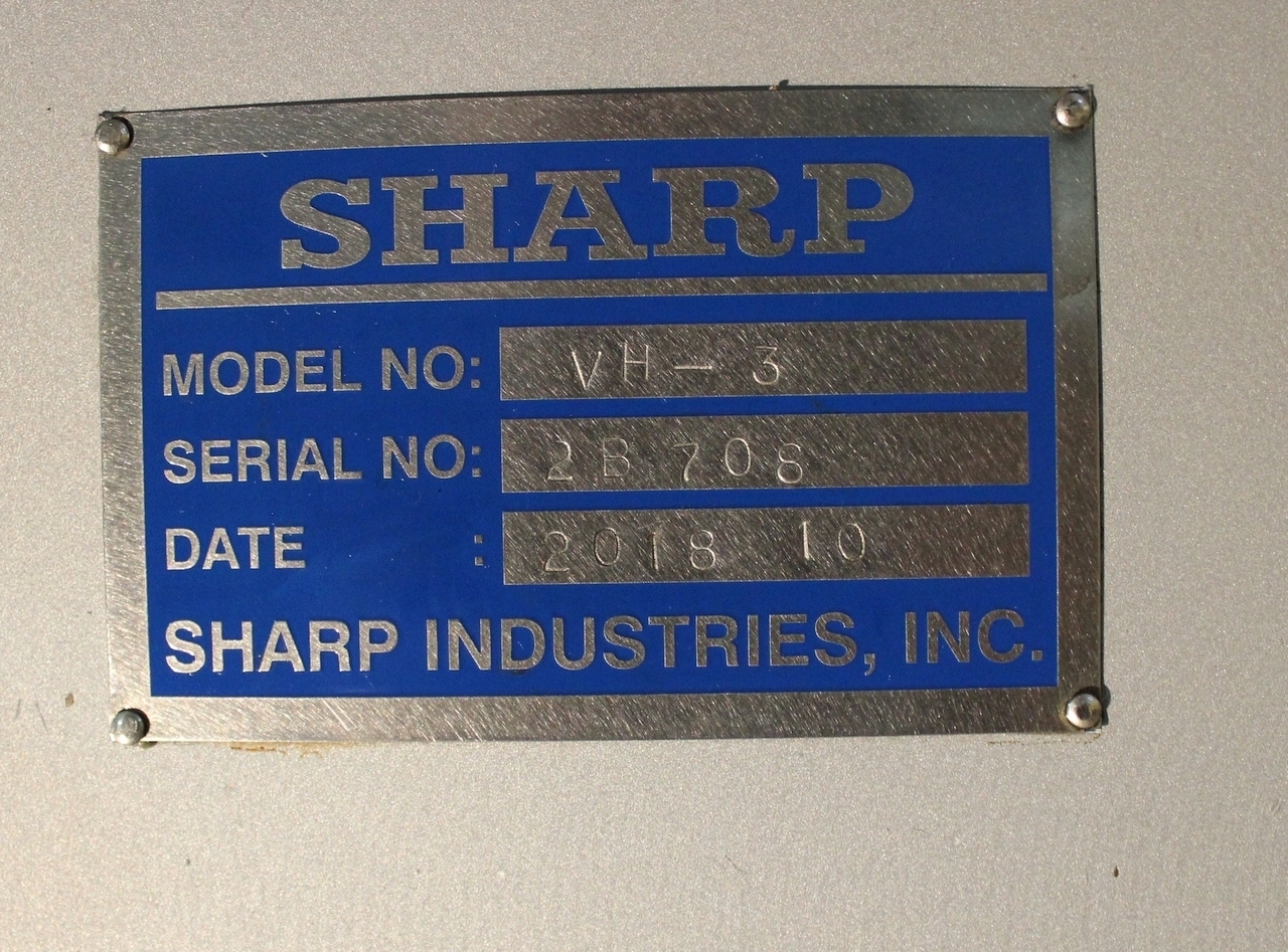 2018 SHARP VH-3 Mill | TR Wigglesworth Machinery Co.