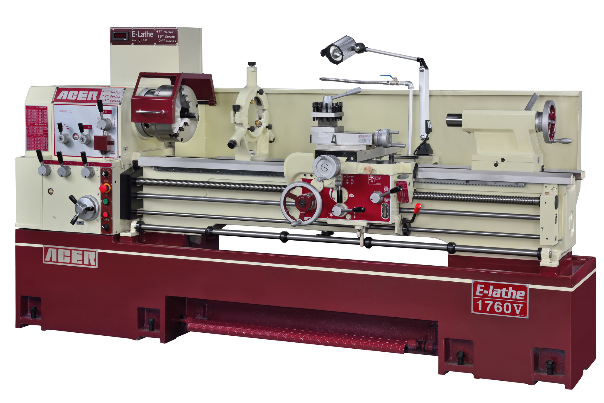 ACER 17" V Large Bore E-Lathe Series LATHES, ENGINE_See also other Lathe Categories | TR Wigglesworth Machinery Co.