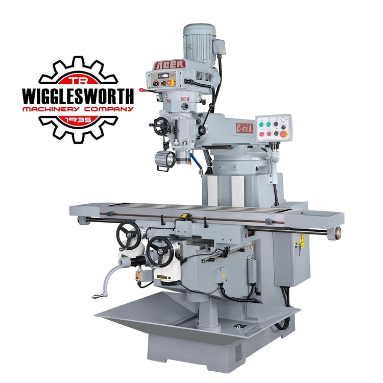 ACER E-MILL 6VK MILLERS, VERTICAL | TR Wigglesworth Machinery Co.