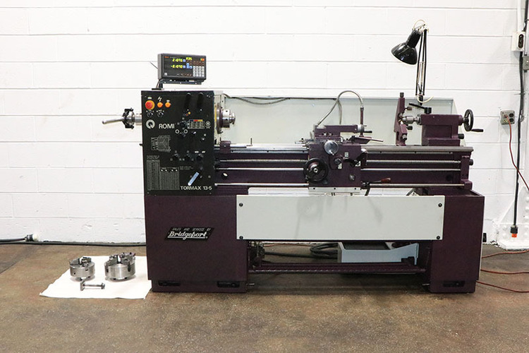 1998 BRIDGEPORT/ROMI Tormax 13-5 LATHES, ENGINE_See also other Lathe Categories | TR Wigglesworth Machinery Co.