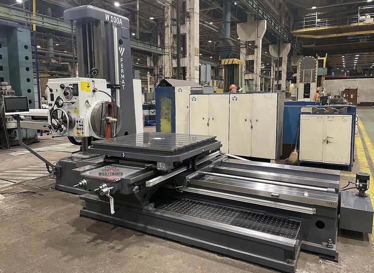 2024 TOS W100A BORING MILLS, HORIZONTAL, TABLE TYPE | TR Wigglesworth Machinery Co.